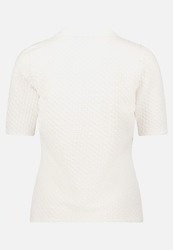 Basic Shirt mit Knöpfen / Rückseite