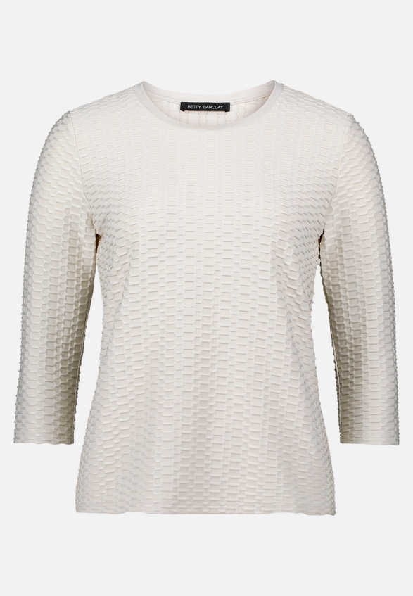 Basic Shirt mit Rundhalsausschnitt / Vorderseite
