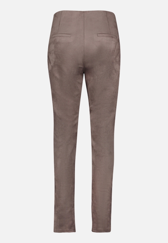 Kunstlederhose  aus Velour Style Selina Fashion  / Rückseite