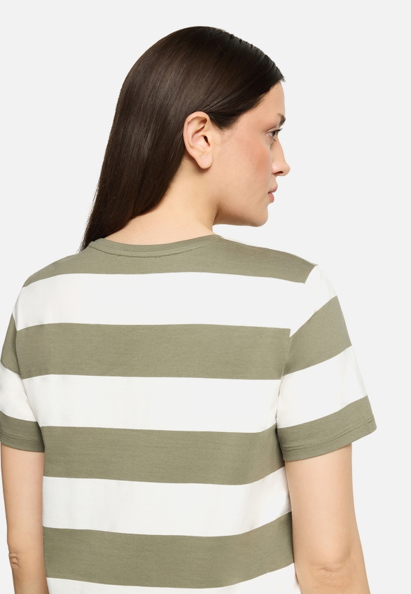 Ringelshirt mit Tunnelzug / Detailbild