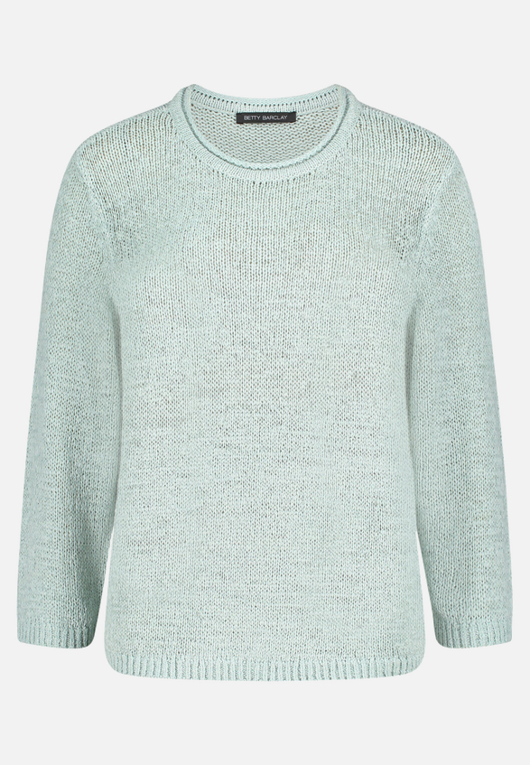 Strickpullover mit 3/4 Arm / Vorderseite