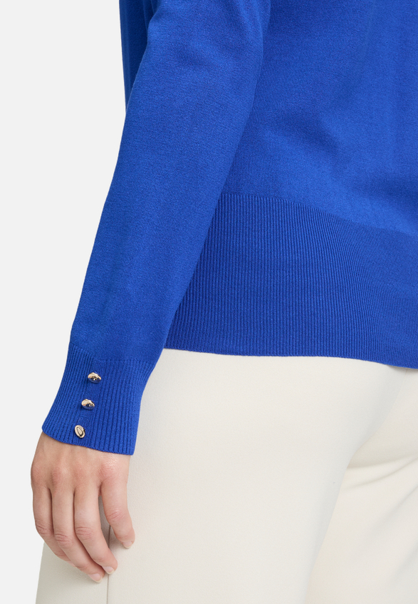 Rollkragenpullover langarm / Detailbild
