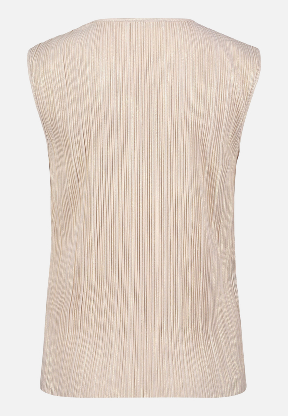 Casual-Shirt mit Glanzeffekt / Rückseite