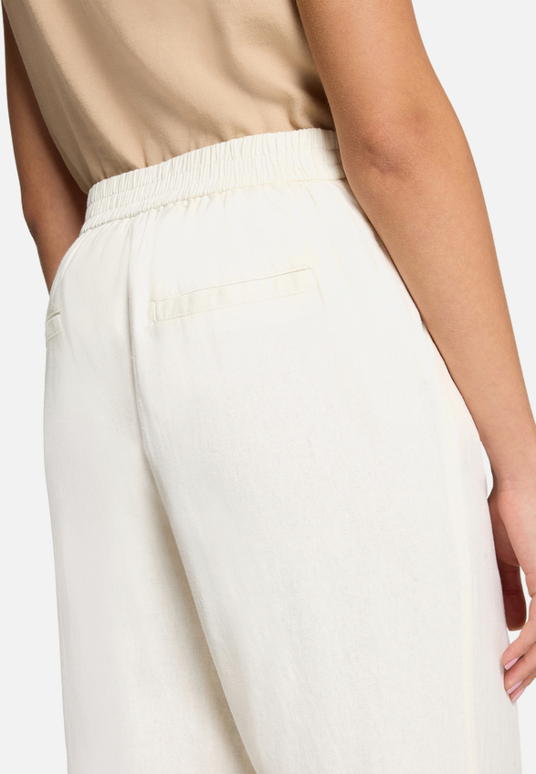 Leinenhose unifarben / Detailbild