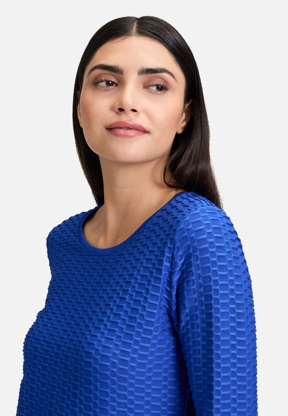 Basic Shirt mit Rundhalsausschnitt / Detailbild