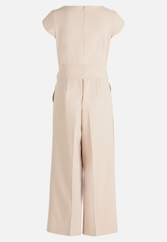 Eleganter Jumpsuit mit Bindegürtel / Rückseite
