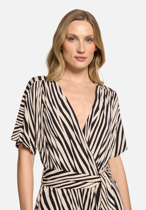 Jumpsuit mit Zebra-Print / Detailbild