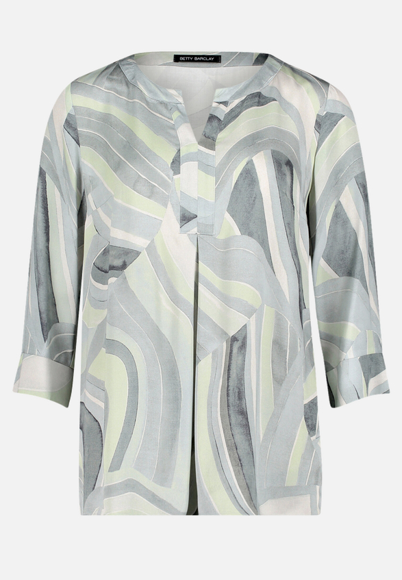 Schlupfbluse mit Muster / Vorderseite