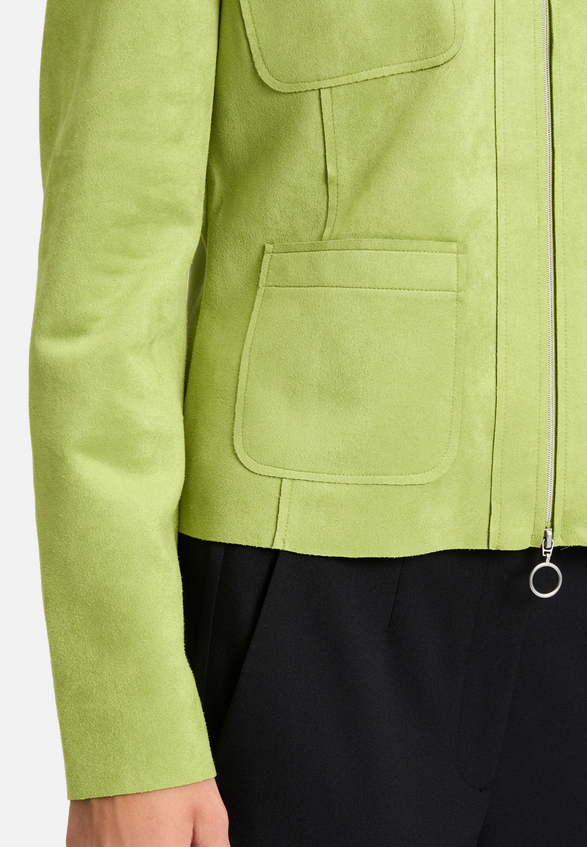 Blazer-Jacke mit Reißverschluss / Detailbild