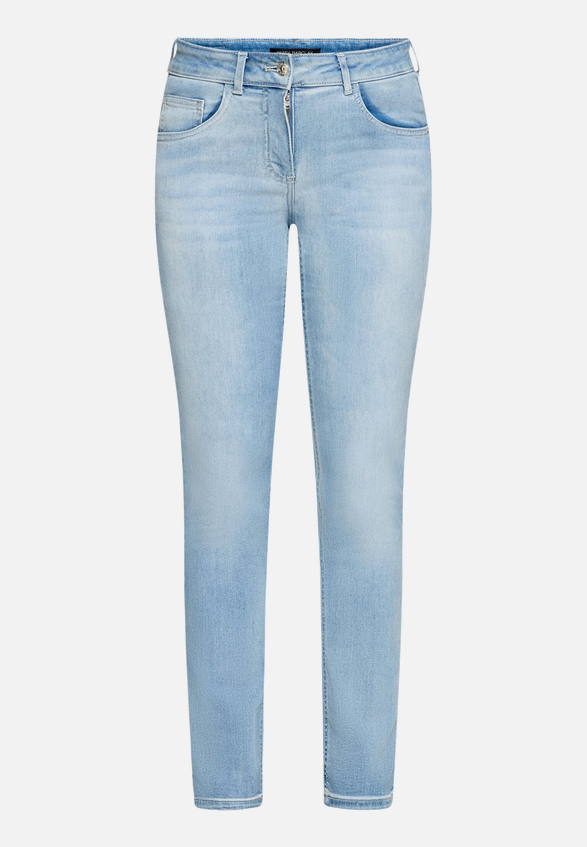 Skinny Jeans  mit Used-Waschung Style Rosalie / Vorderseite