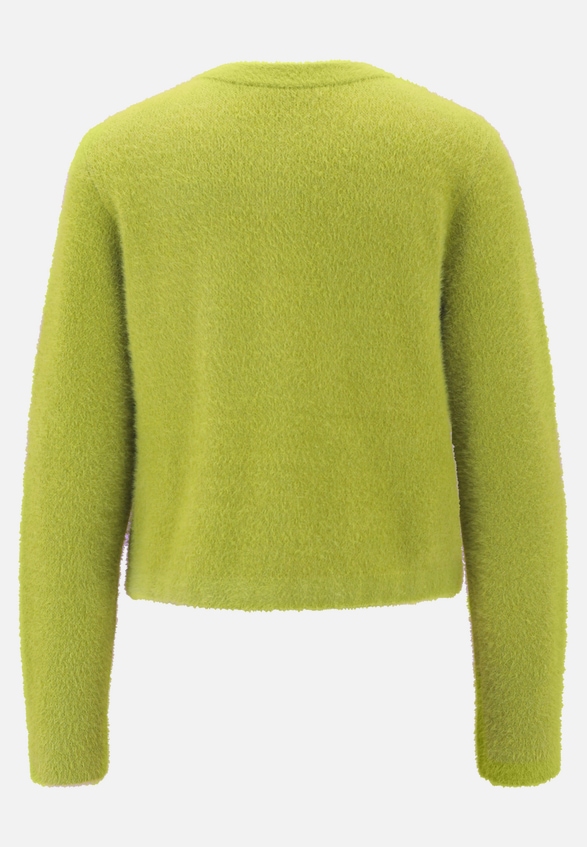 Casual-Strickjacke mit Knopfleiste / Rückseite