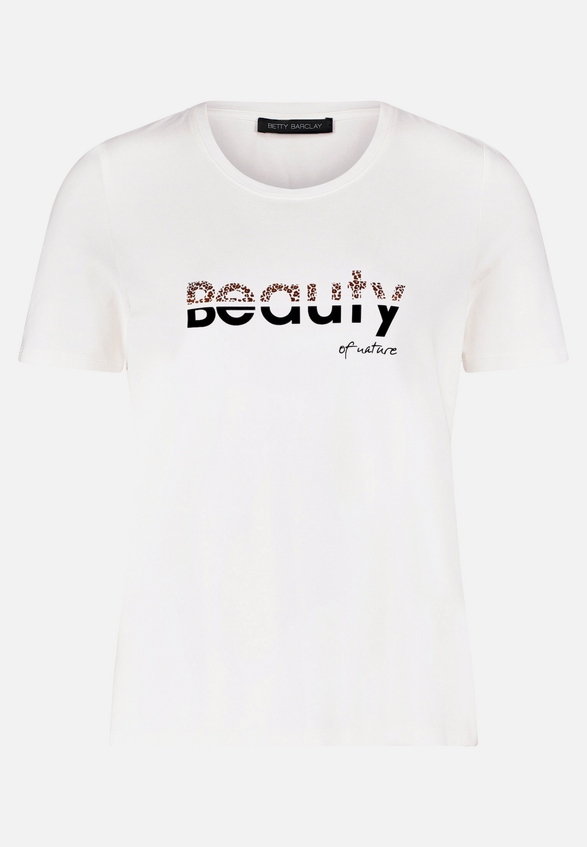 Basic Shirt mit Aufdruck / Vorderseite