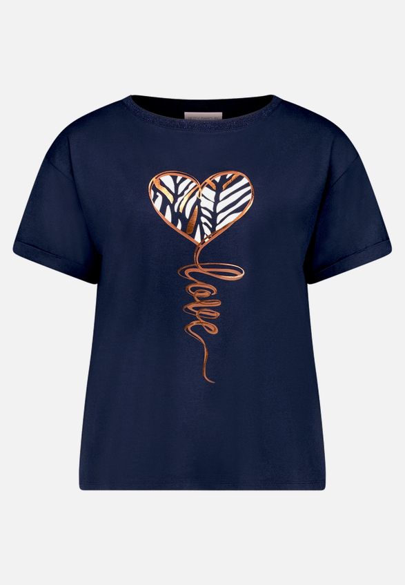 Casual-Shirt mit Aufdruck / Vorderseite