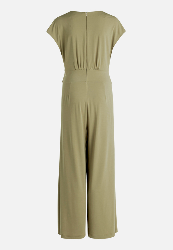 Eleganter Jumpsuit mit Raffung / Rückseite