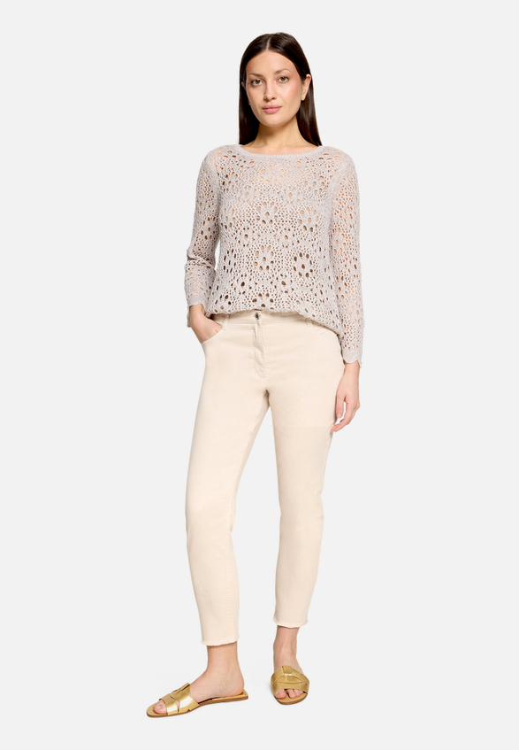 Perfect Body Jeans Style Sina Fashion / Modellfoto Vorderseite (Outfit)