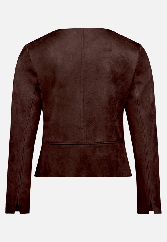 Taillierter  Blazer mit Reißverschluss  / Rückseite