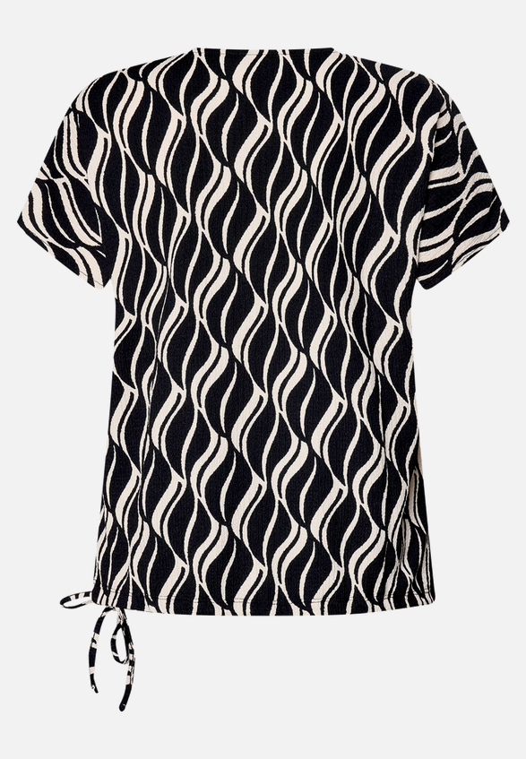 Printshirt mit Tunnelzug / Rückseite
