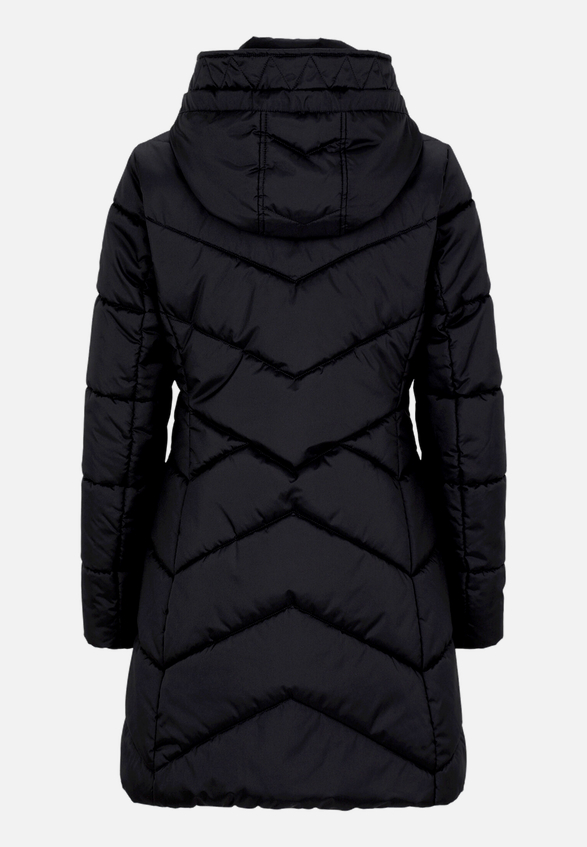 Outdoorjacke mit abnehmbarer Kapuze / Rückseite
