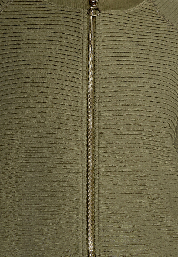 Casual-Jacke mit Rippenstruktur / Detailbild