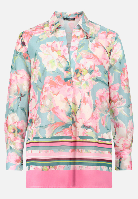 Longbluse langarm / Vorderseite