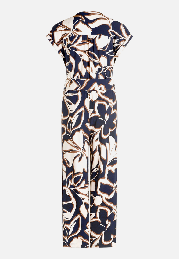 Jumpsuit  mit floralem Muster  / Rückseite