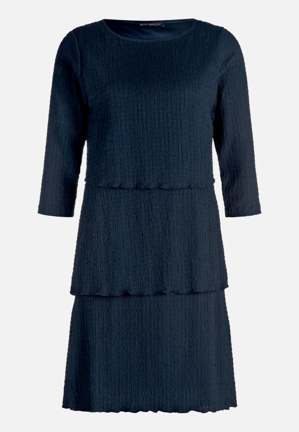 Stufenkleid mit 3/4 Arm / Vorderseite