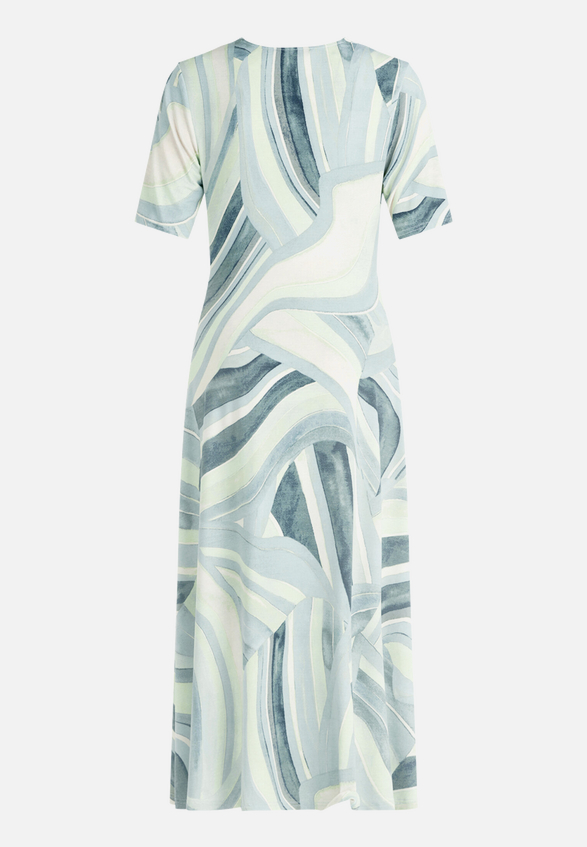 Midikleid mit Raffung / Rückseite