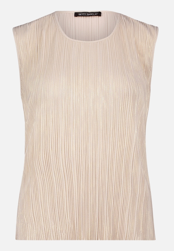 Casual-Shirt mit Glanzeffekt / Vorderseite