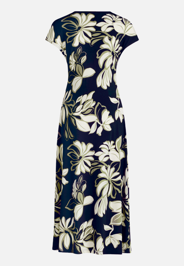 Midikleid mit Raffung / Rückseite