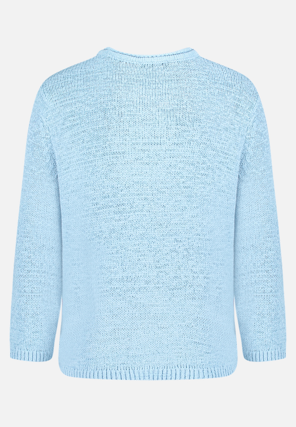 Strickpullover mit 3/4 Arm / Rückseite