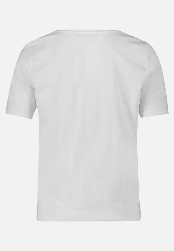 Basic Shirt mit Placement / Rückseite