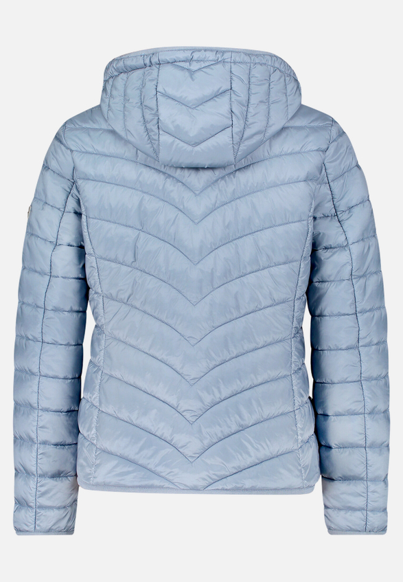 Outdoorjacke mit abnehmbarer Kapuze / Rückseite
