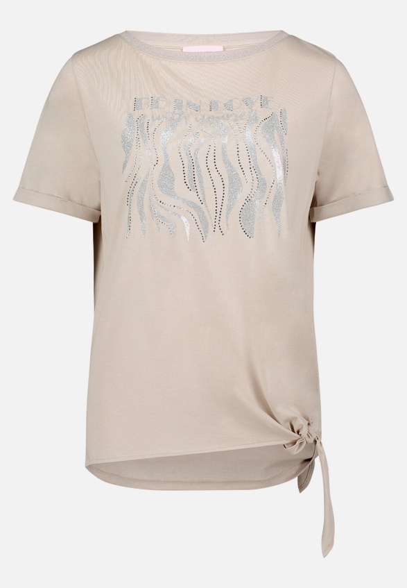 Casual-Shirt mit Schleifenknoten / Vorderseite