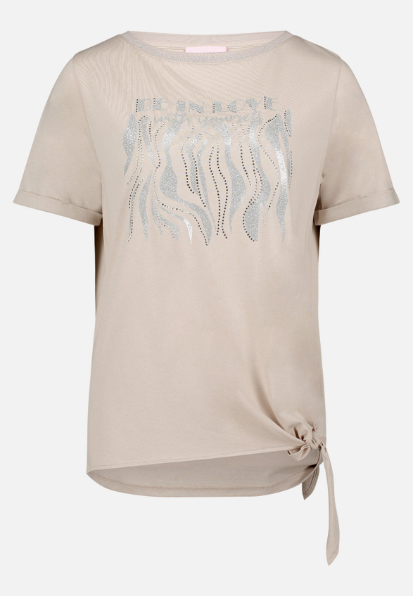 Casual-Shirt mit Schleifenknoten / Vorderseite