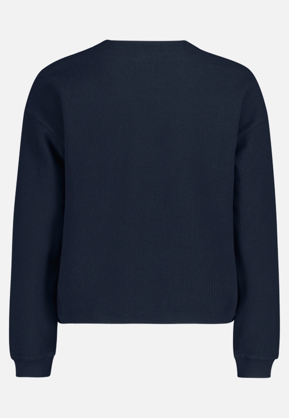 Shirtjacke mit Struktur / Rückseite