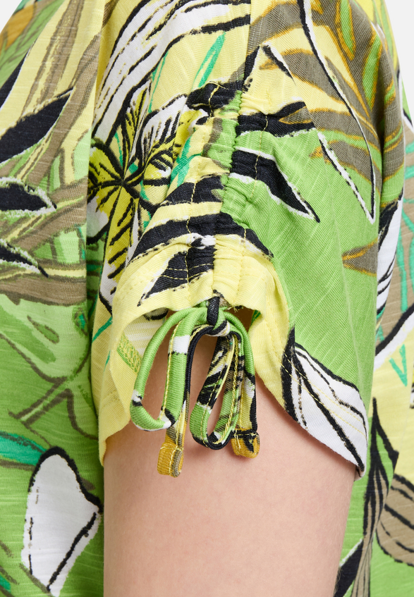 Casual-Shirt mit Raffung / Detailbild