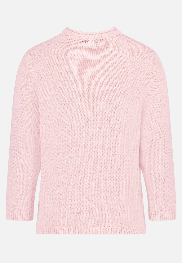 Strickpullover mit 3/4 Arm / Rückseite