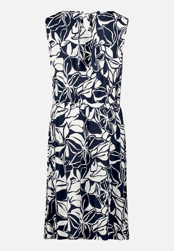 Sommerkleid mit Rundhalsausschnitt / Rückseite