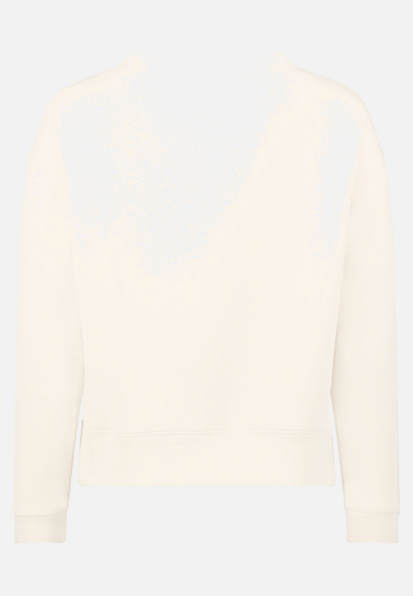 Sweatshirt mit Stehkragen / Rückseite