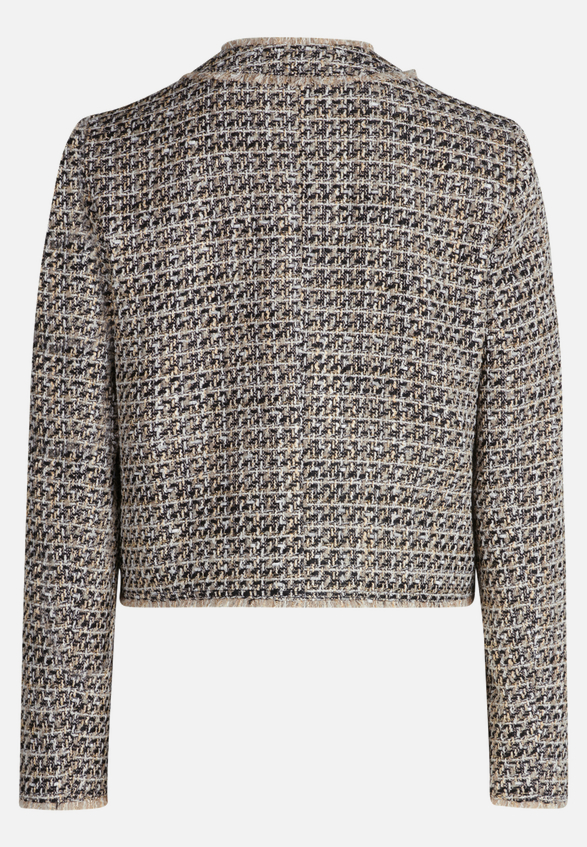 Blazer-Jacke mit Fransen / Rückseite