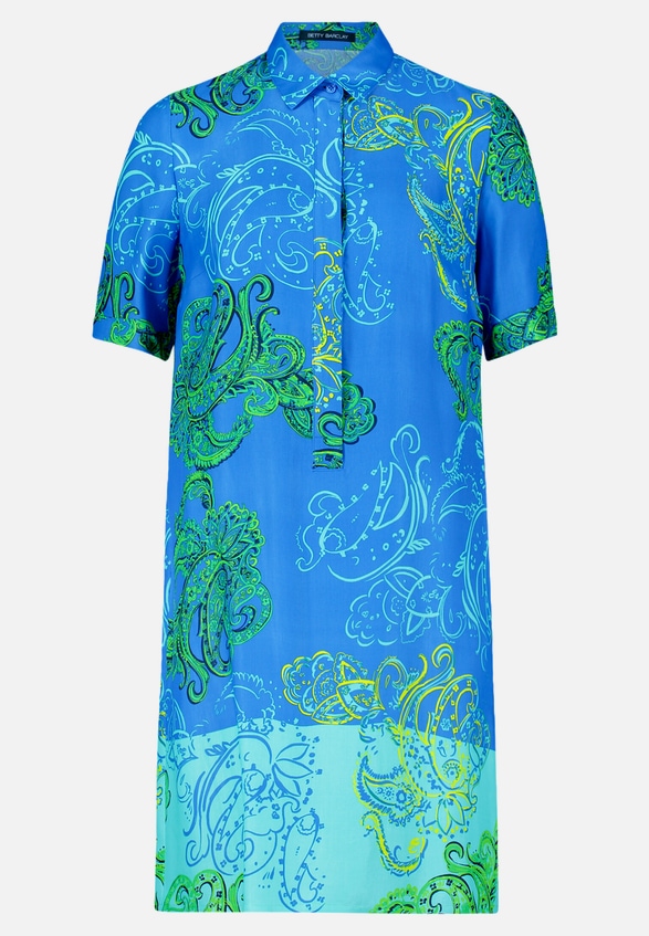 Hemdblusenkleid mit Knopfleiste / Vorderseite