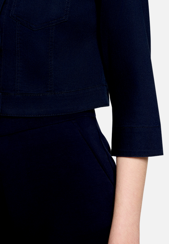 Jeansjacke mit 3/4 Arm / Detailbild