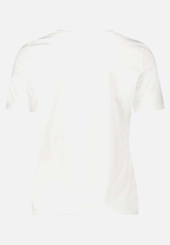 Basic Shirt mit Placement / Rückseite