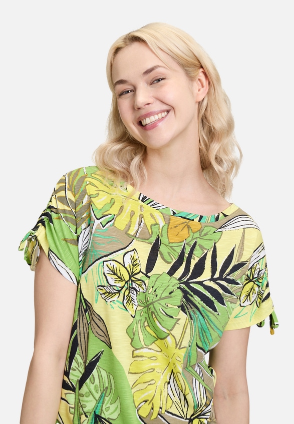 Casual-Shirt mit Raffung / Detailbild