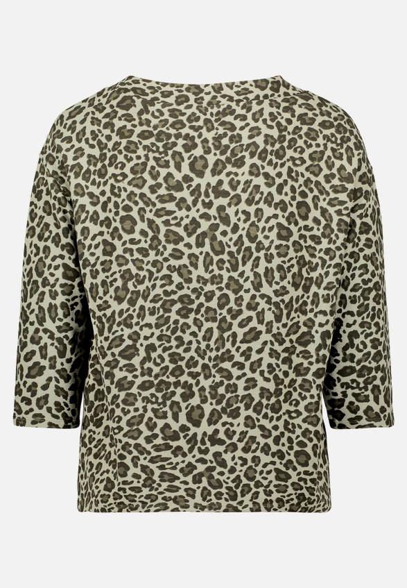 Sweatshirt mit Kragen / Rückseite