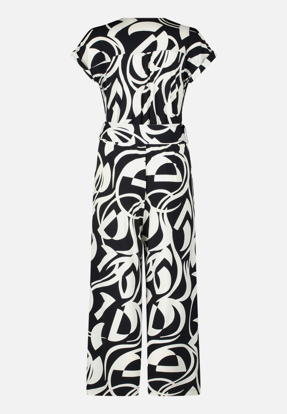 Jumpsuit mit Eingrifftaschen / Rückseite