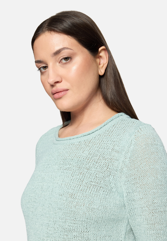 Strickpullover mit 3/4 Arm / Detailbild