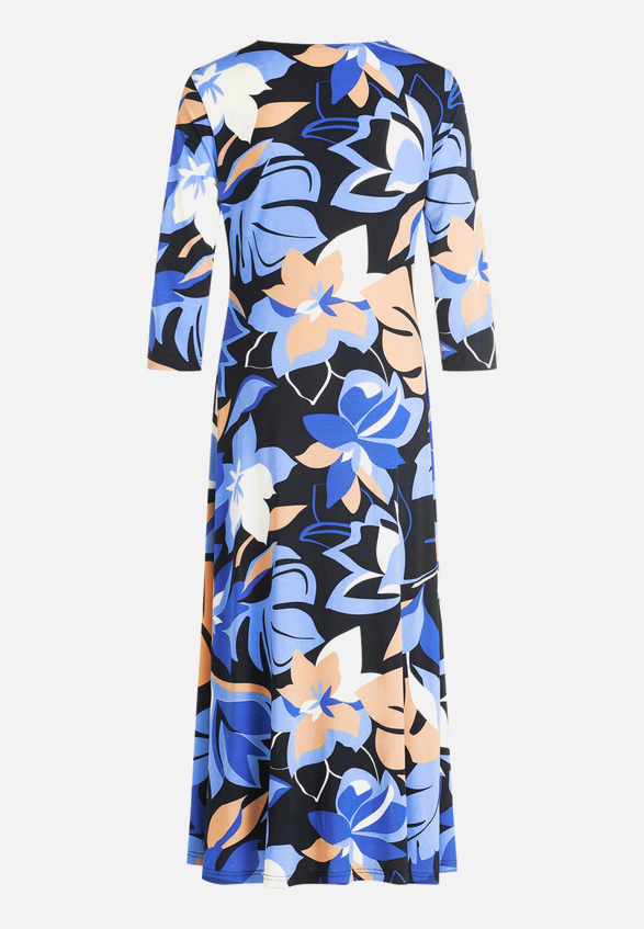 Midikleid mit Raffung / Rückseite