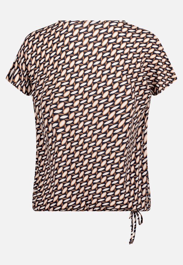 Print-T-Shirt mit Tunnelzug  / Rückseite