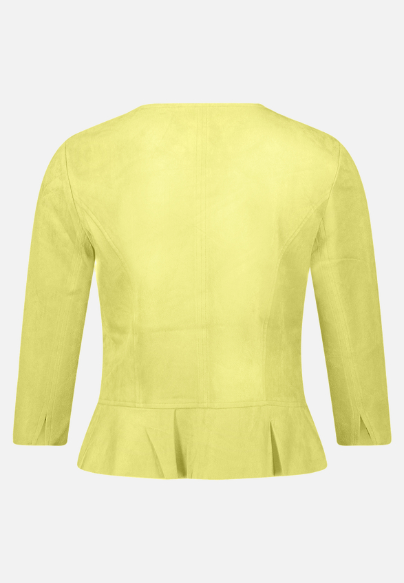 Blazer-Jacke mit Reißverschluss / Rückseite